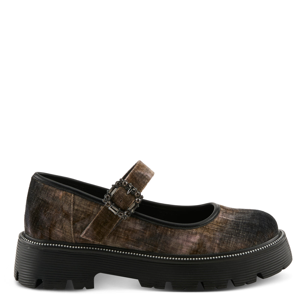 Patrizia PATRIZIA MARYJANA SHOES fashion shoe in olive multi with stylish fashion design
