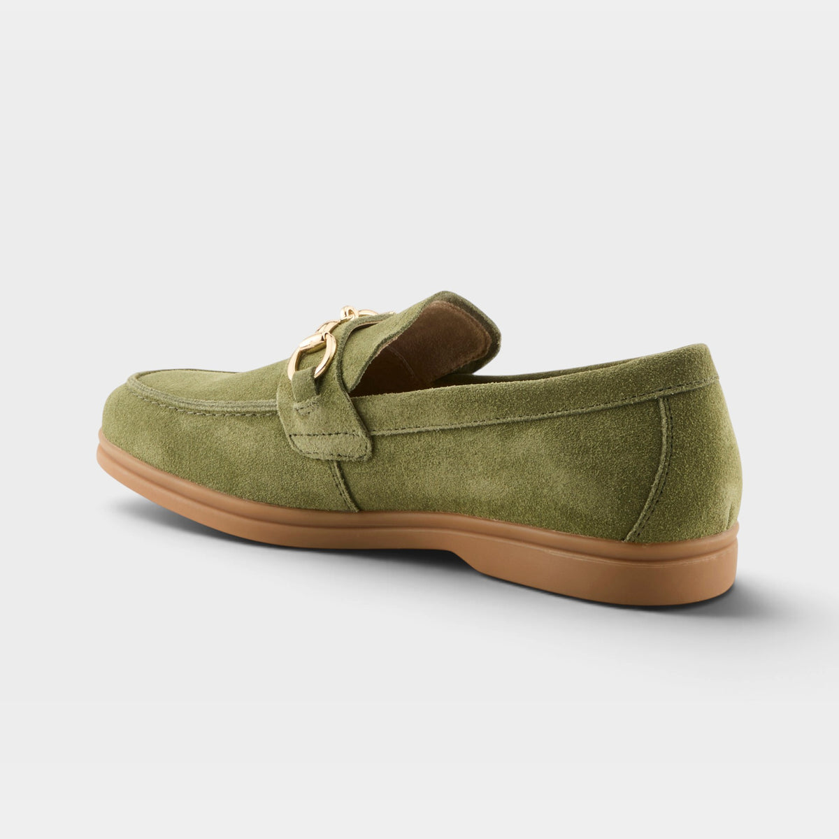 Spring Step Maryln Olive Suede Casual Shoe