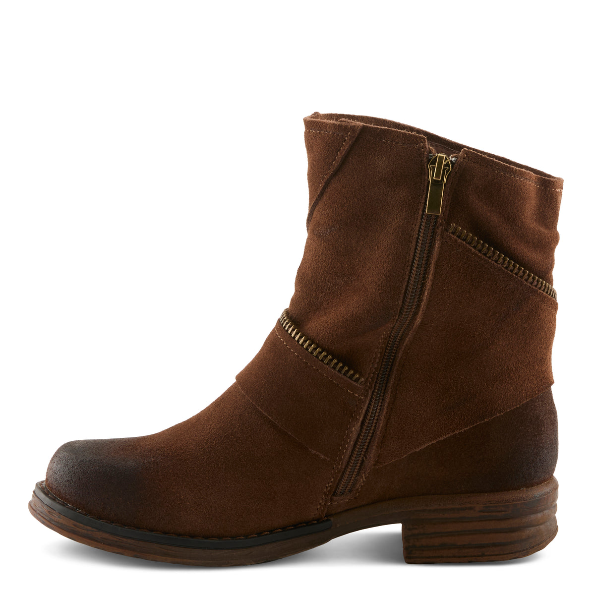 Spring Step SPRING STEP MAZURE BOOTS boot in brown suede with comfortable everyday design
