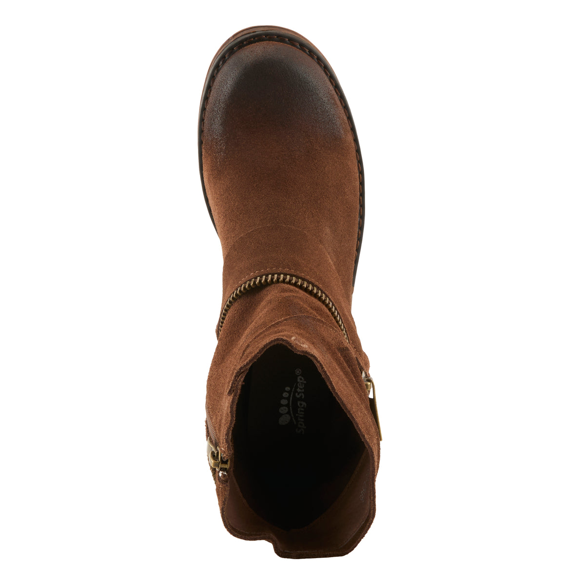 Spring Step SPRING STEP MAZURE BOOTS boot in brown suede with comfortable everyday design