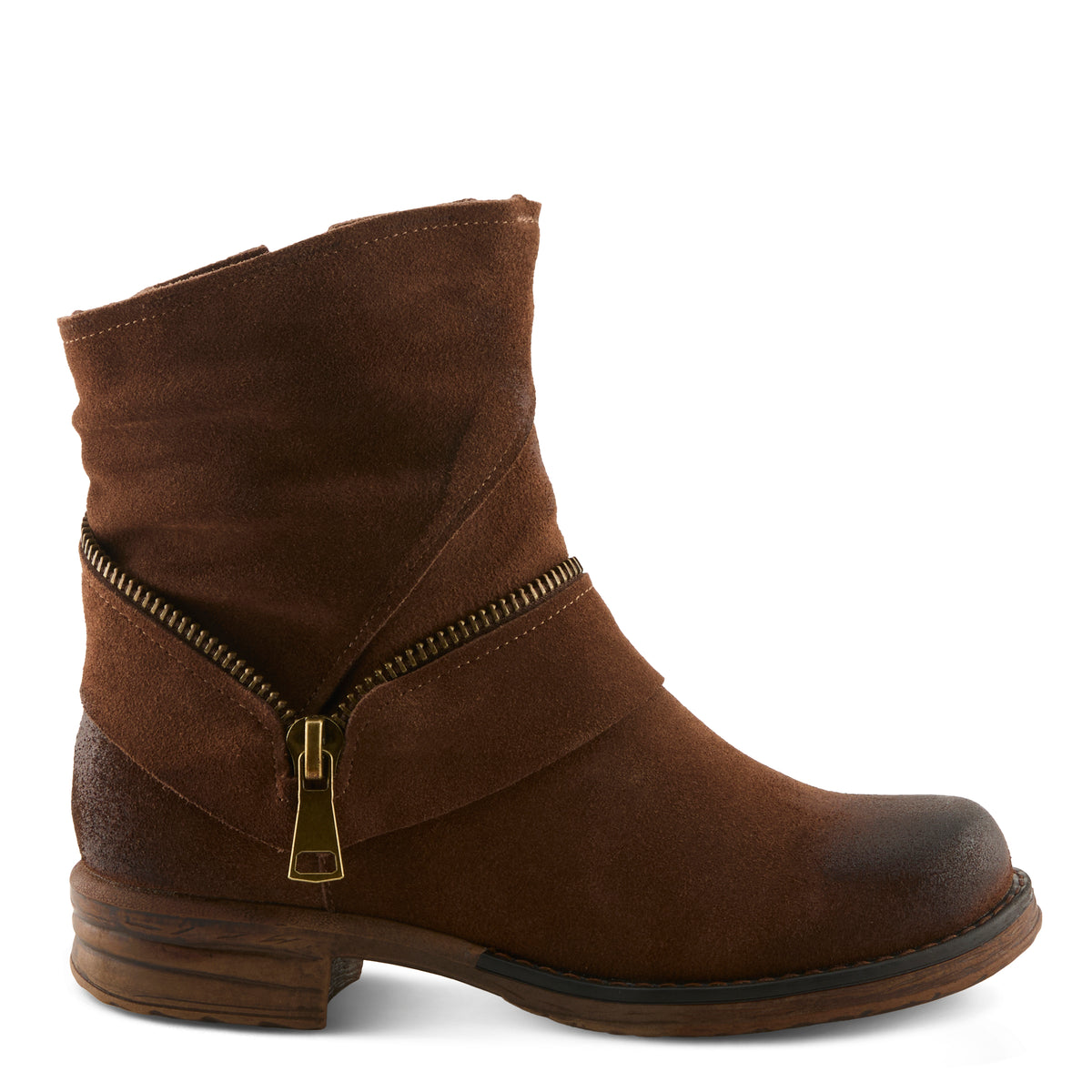 Spring Step SPRING STEP MAZURE BOOTS boot in brown suede with comfortable everyday design