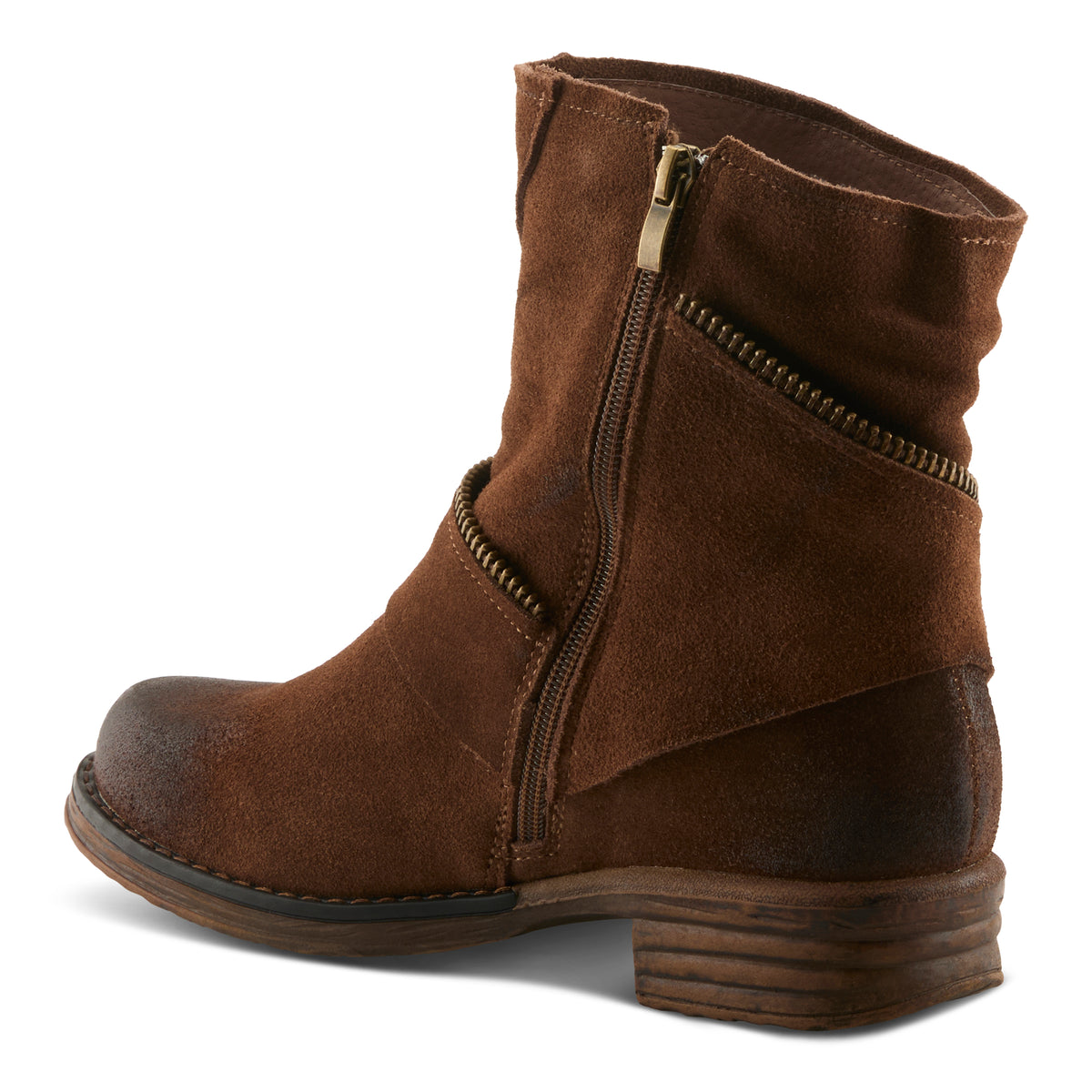 Spring Step SPRING STEP MAZURE BOOTS boot in brown suede with comfortable everyday design