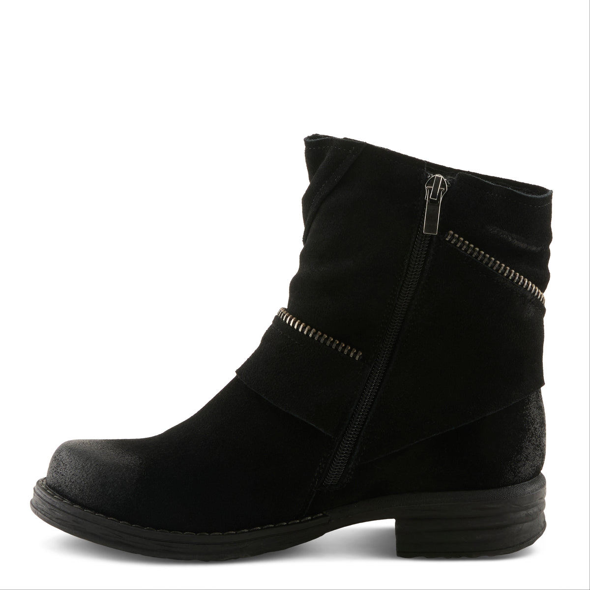 Spring Step SPRING STEP MAZURE BOOTS boot in black suede with comfortable everyday design