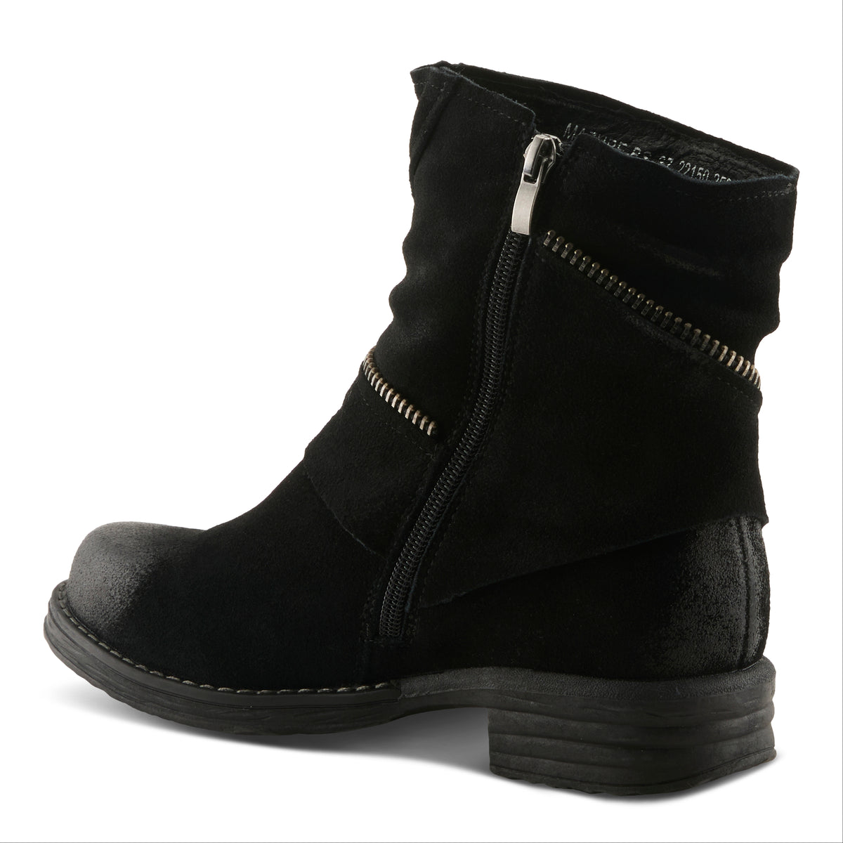 Spring Step SPRING STEP MAZURE BOOTS boot in black suede with comfortable everyday design