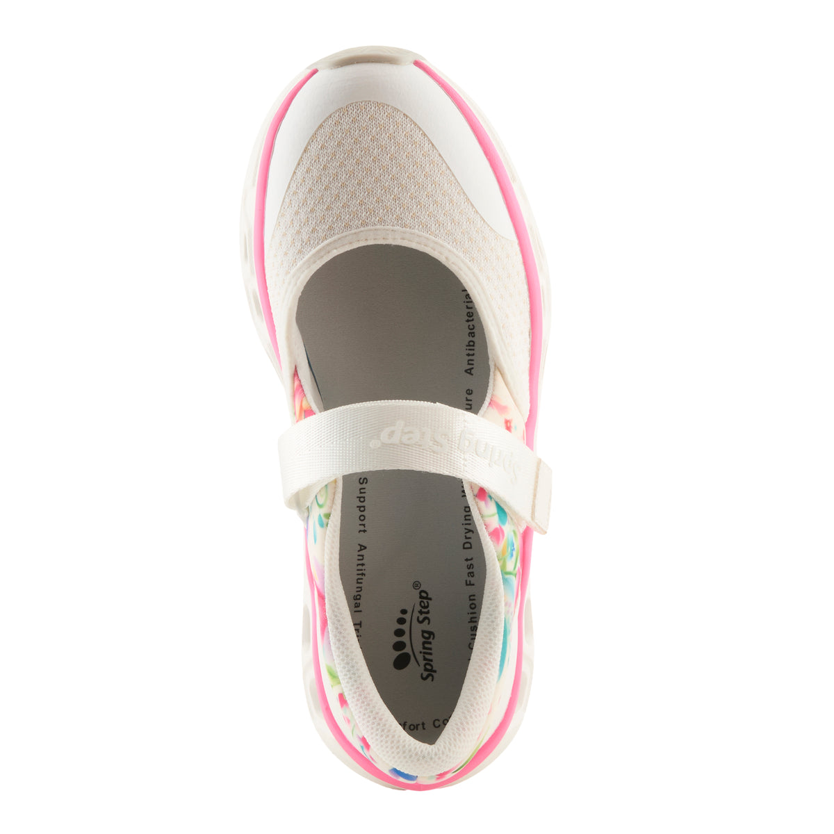 Spring Step Professional SPRING STEP PROFESSIONAL MELFI SHOES work shoe in white multi with comfortable work design