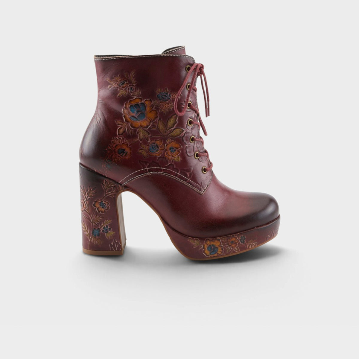 L'Artiste Messapica boots in Bordeaux Multi, hero view