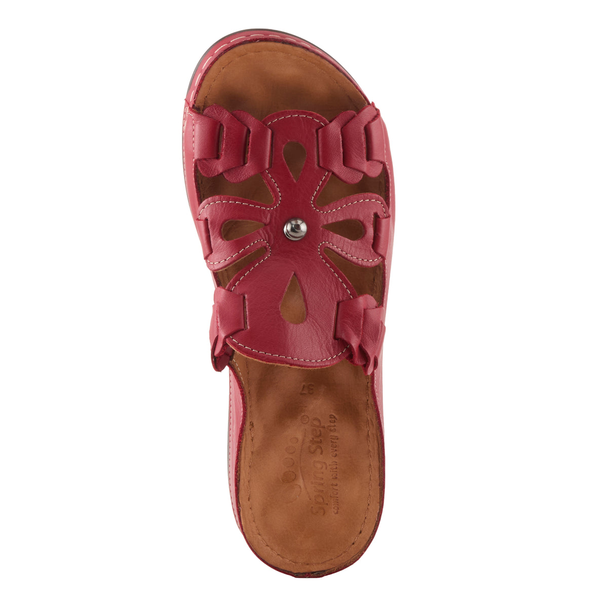 Spring Step SPRING STEP MEZERA SANDALS sandal in red with comfortable everyday design