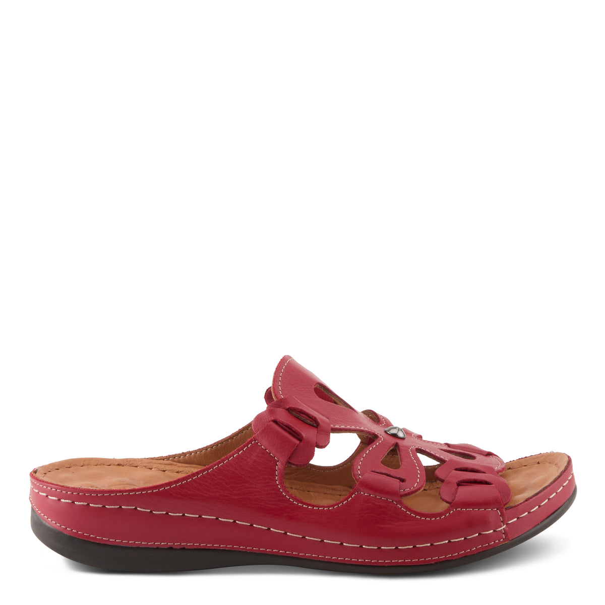 Spring Step SPRING STEP MEZERA SANDALS sandal in red with comfortable everyday design