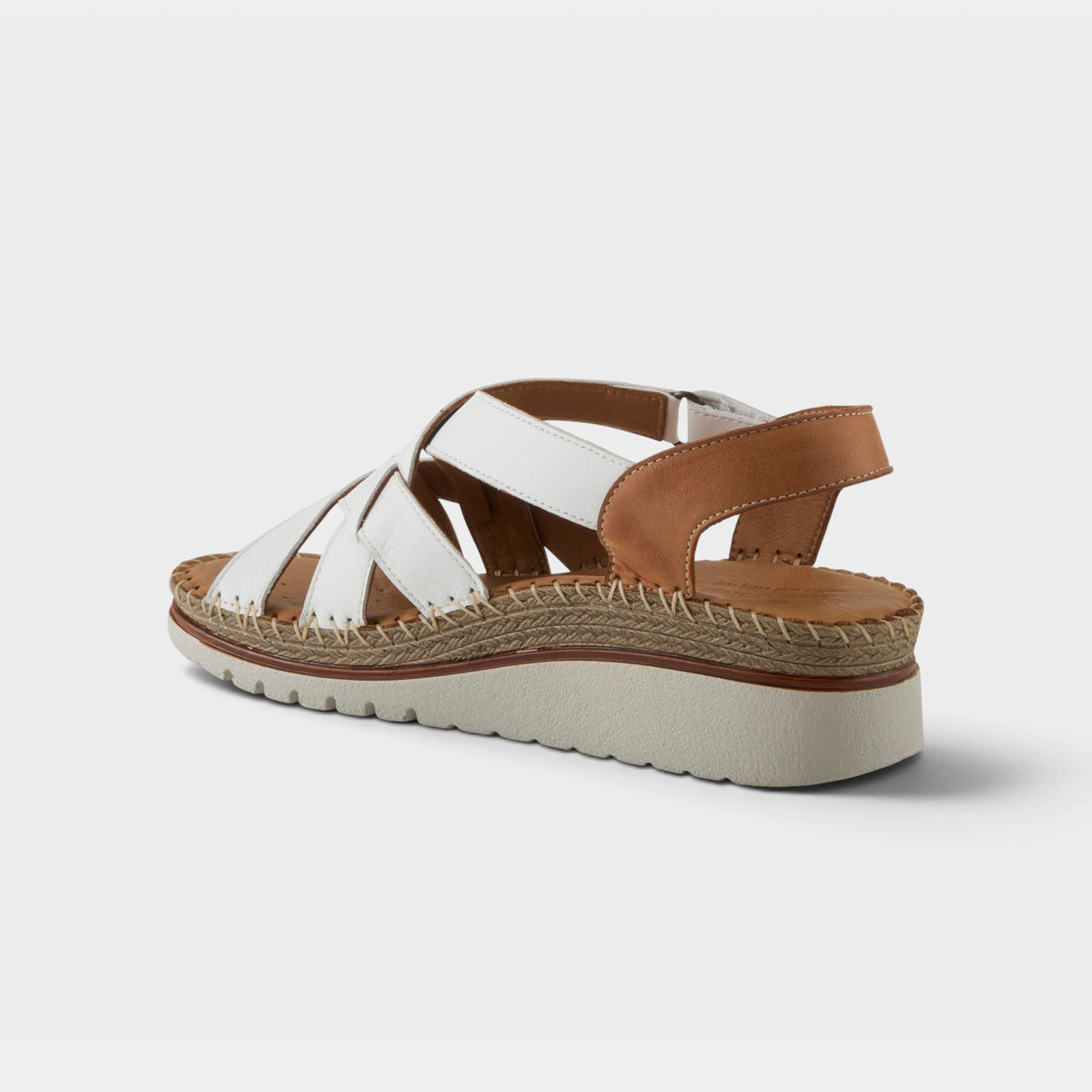 Spring Step Migula White Sandal