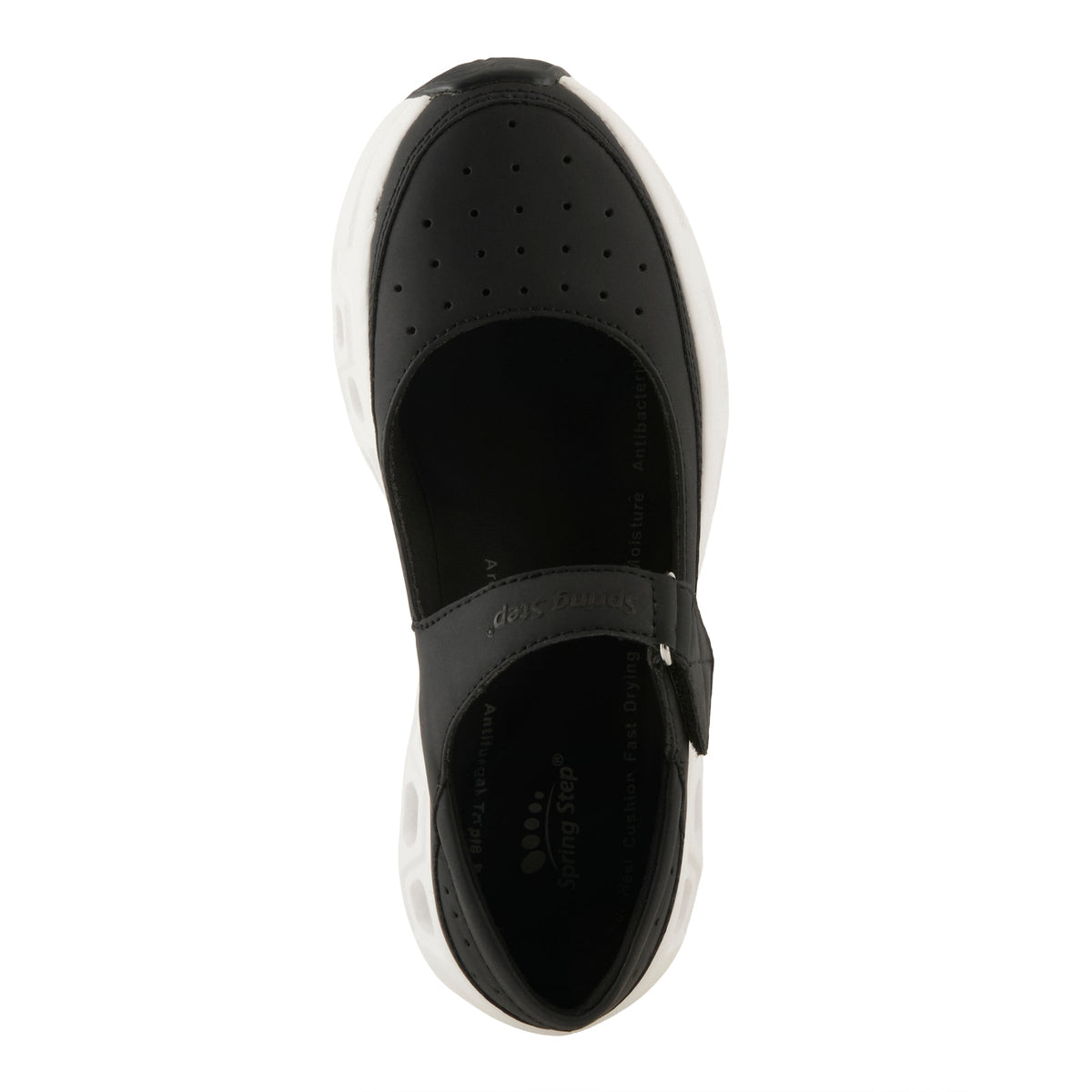 Spring Step Professional SPRING STEP PROFESSIONAL MIKEQUINN SHOES work shoe in black with comfortable work design