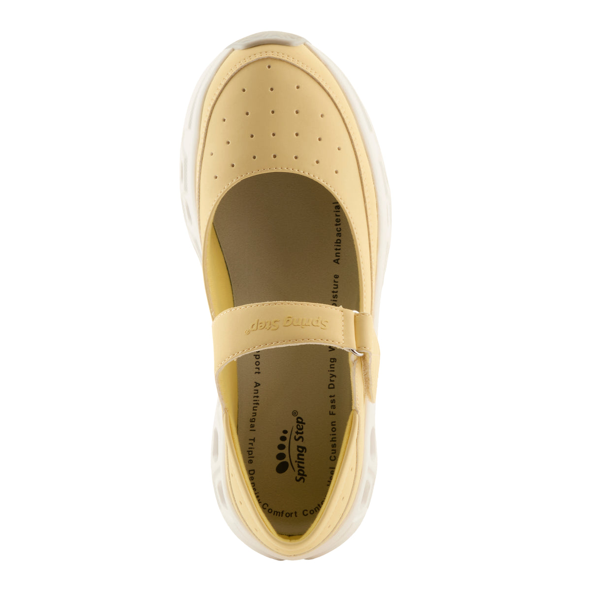 Spring Step Professional SPRING STEP PROFESSIONAL MIKEQUINN SHOES work shoe in yellow with comfortable work design