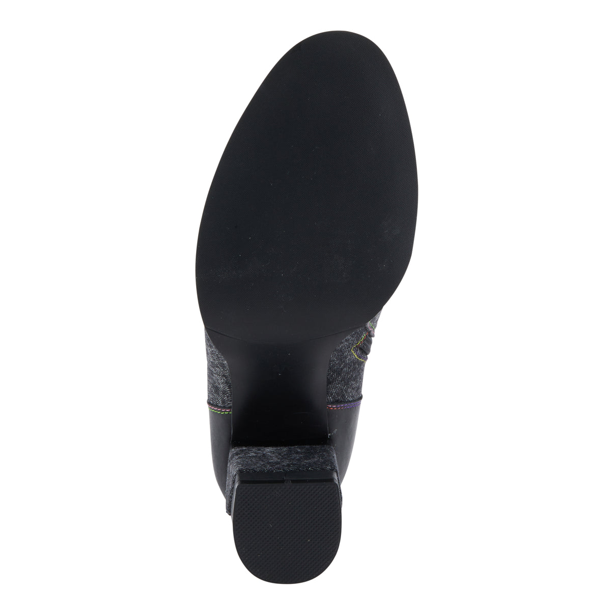 L'Artiste L'ARTISTE MILANI BOOTS boot in denim blue with handcrafted leather design
