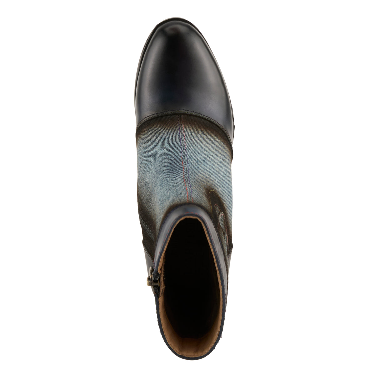 L'Artiste L'ARTISTE MILANI BOOTS boot in black with handcrafted leather design