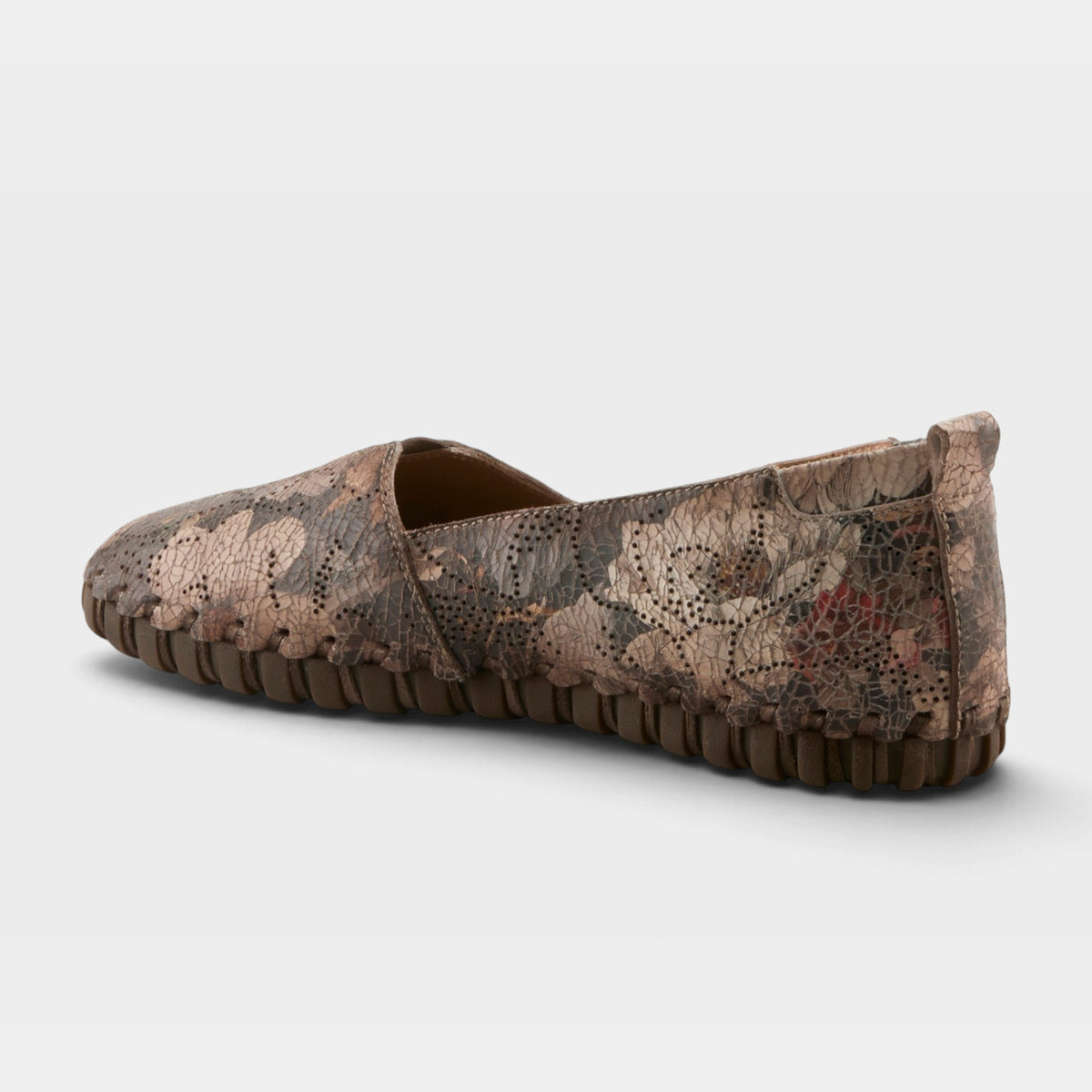 L'Artiste Modesty-Flow shoes in Brown Multi, alternate angle view
