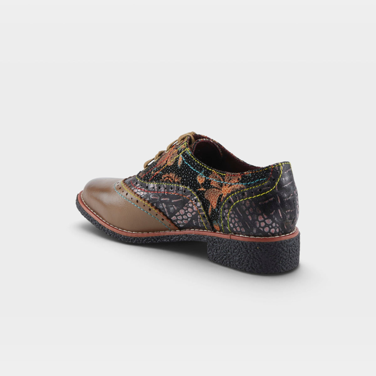 L'Artiste Muggiasti-Dot shoes in Taupe Multi, alternate angle view