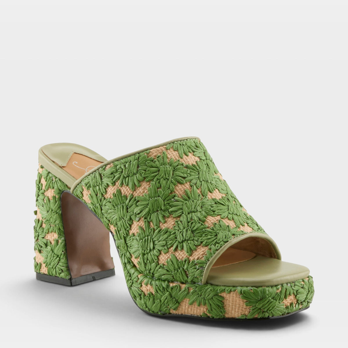 Azura Mustbeluv Green Multi Sandal