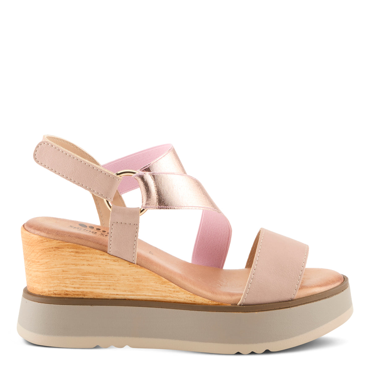 Spring Step SPRING STEP NATALY SANDALS sandal in blush with comfortable everyday design