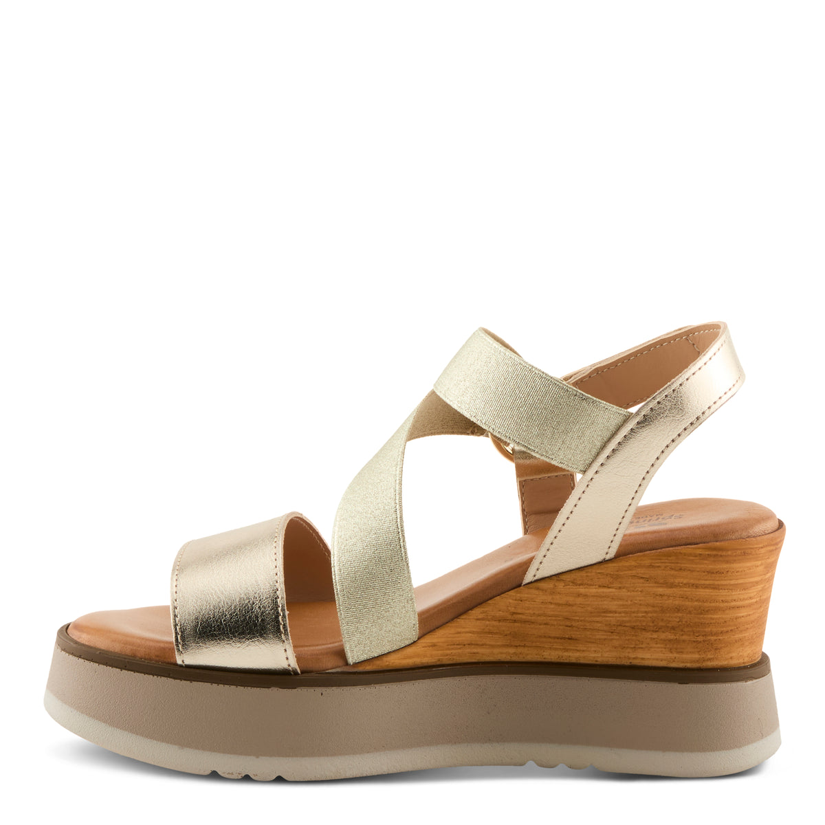 Spring Step SPRING STEP NATALY SANDALS sandal in silver with comfortable everyday design