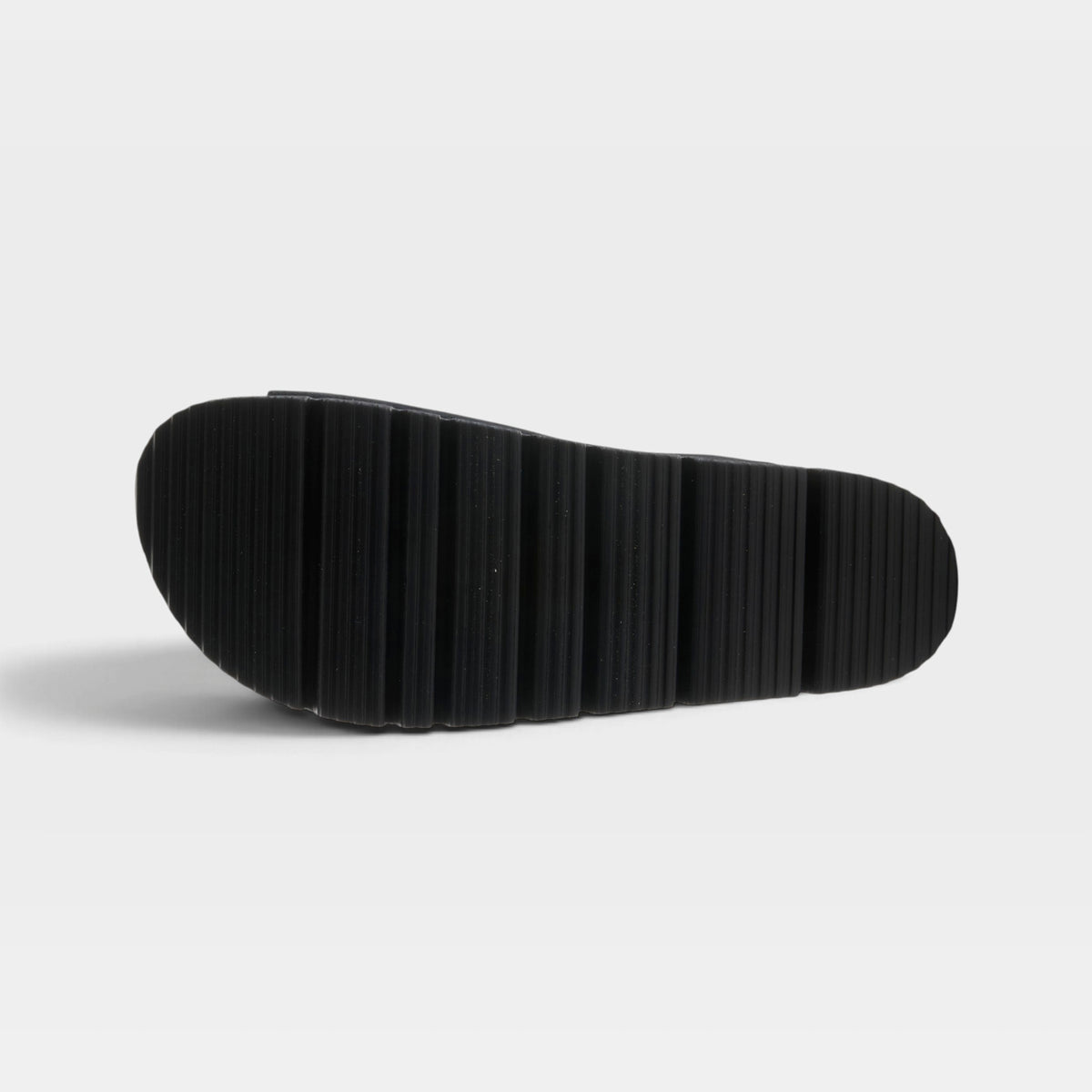 Spring Step Nesconset Black Suede Platform Sandal