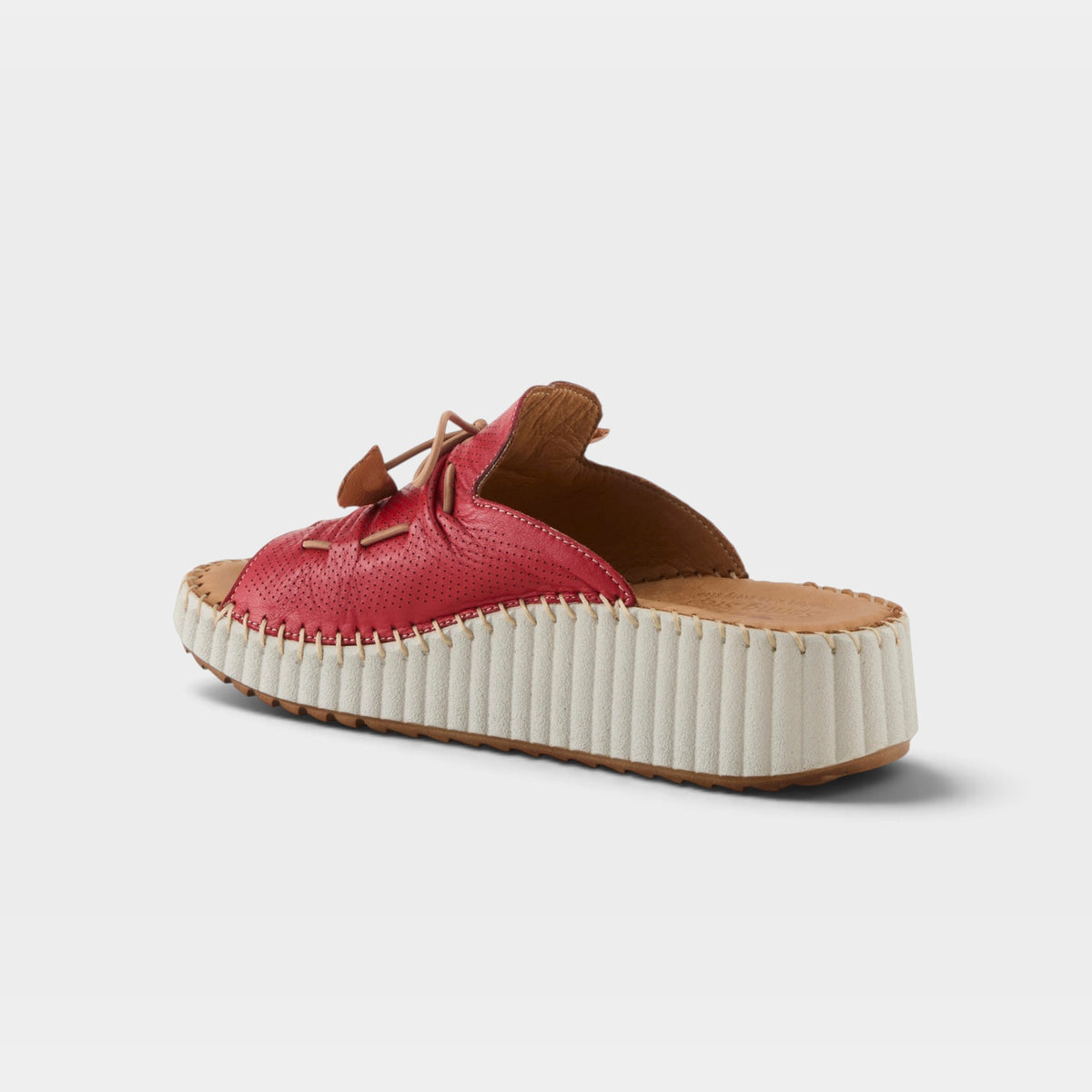 Spring Step Nevelle Red Slide Sandal