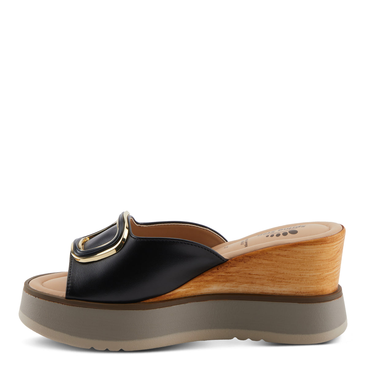 Spring Step SPRING STEP NEWWELL SANDALS sandal in black with comfortable everyday design