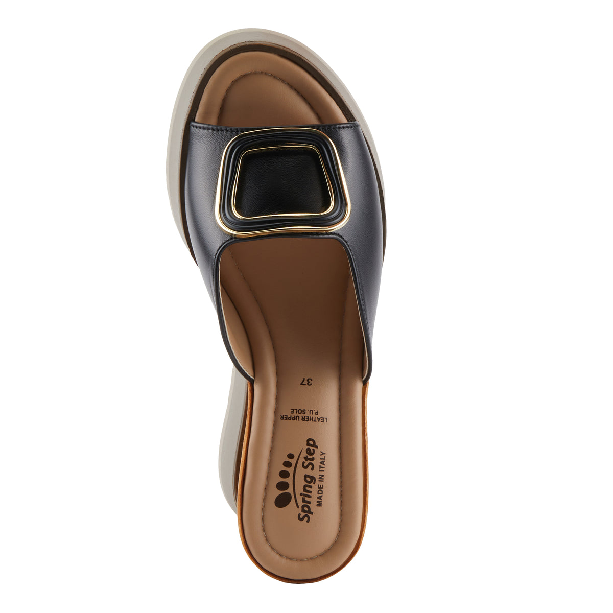 Spring Step SPRING STEP NEWWELL SANDALS sandal in black with comfortable everyday design