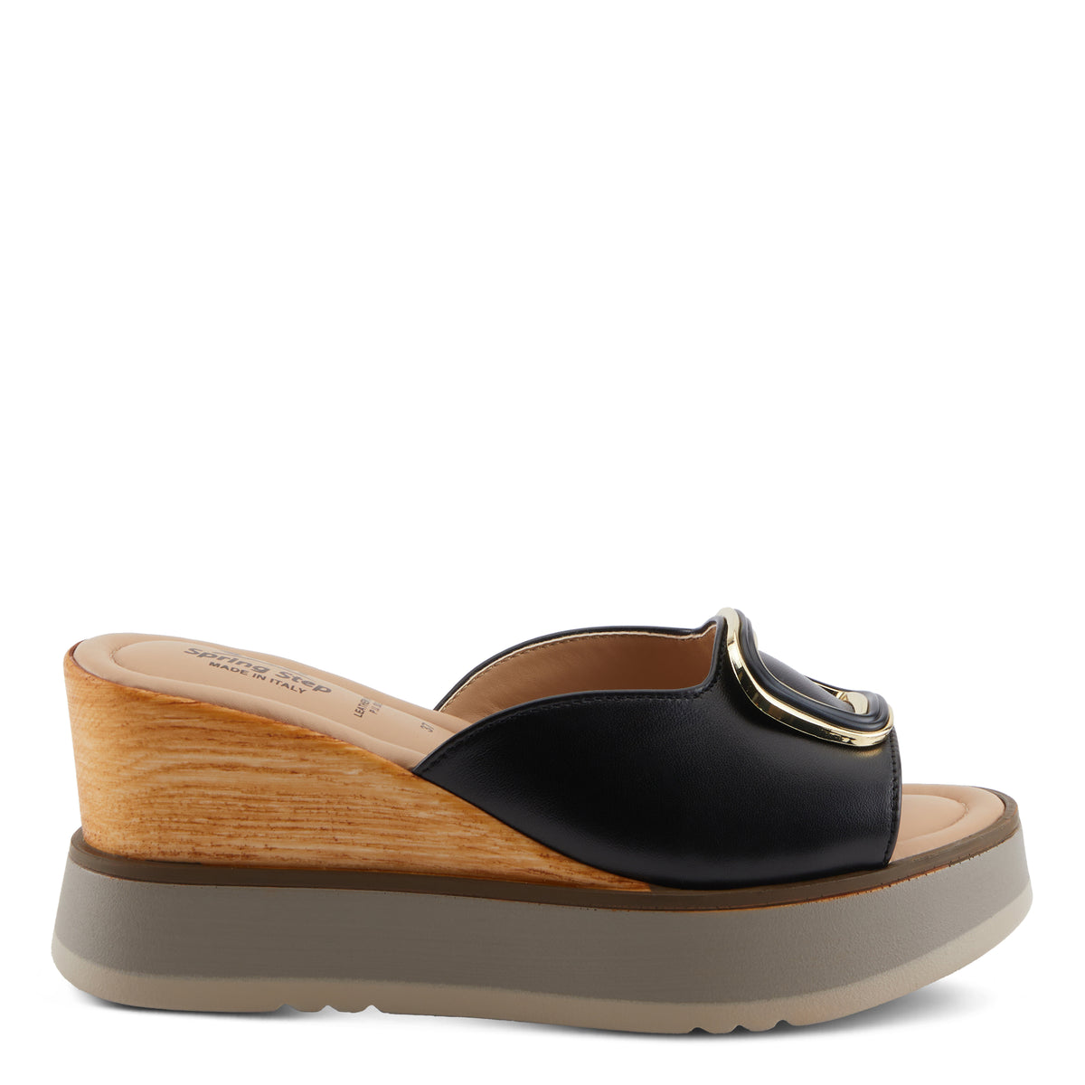 Spring Step SPRING STEP NEWWELL SANDALS sandal in black with comfortable everyday design
