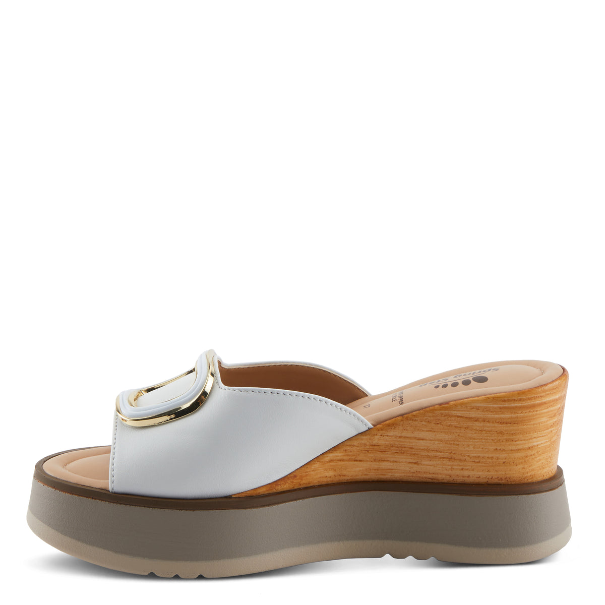 Spring Step SPRING STEP NEWWELL SANDALS sandal in white with comfortable everyday design