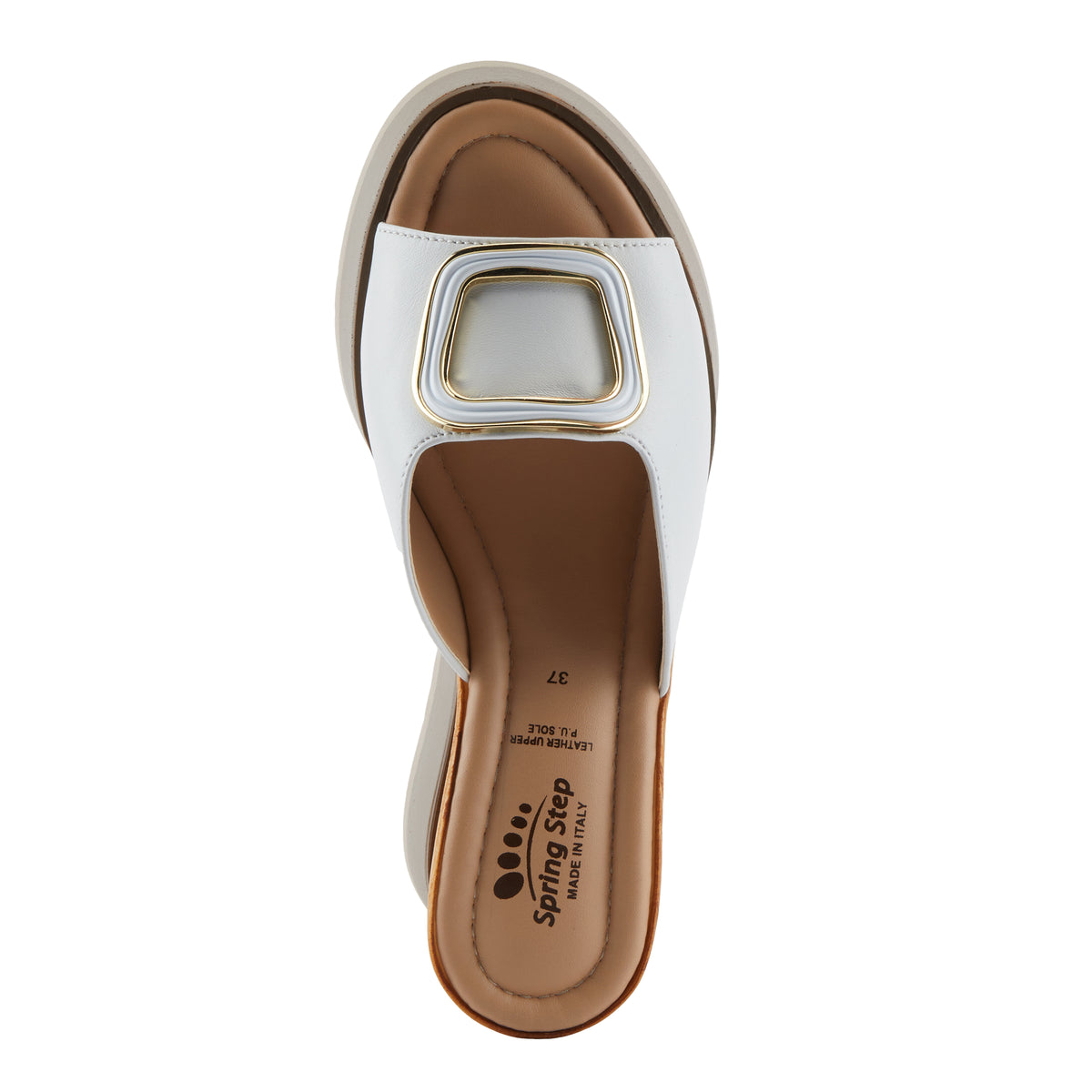 Spring Step SPRING STEP NEWWELL SANDALS sandal in white with comfortable everyday design