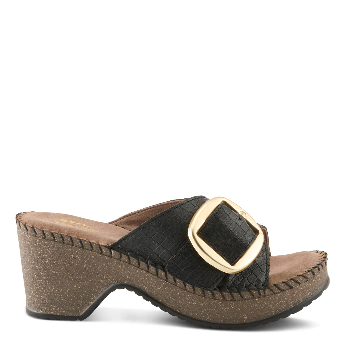 Spring Step SPRING STEP NIENNA SANDALS sandal in black with comfortable everyday design