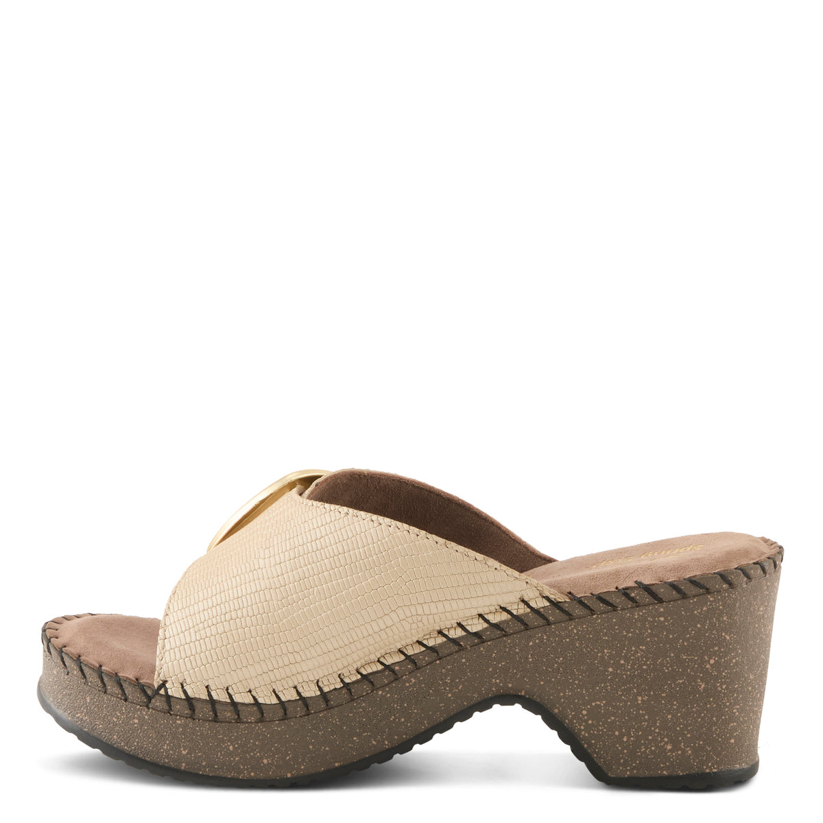 Spring Step SPRING STEP NIENNA SANDALS sandal in gold with comfortable everyday design