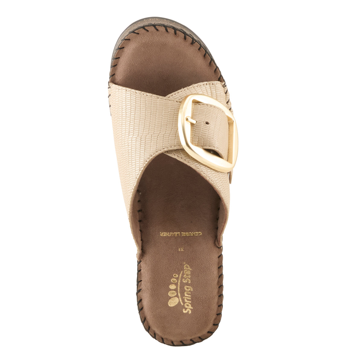 Spring Step SPRING STEP NIENNA SANDALS sandal in gold with comfortable everyday design