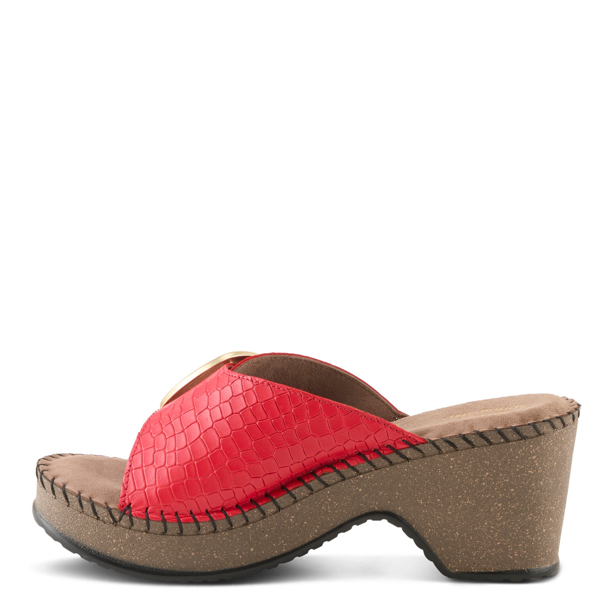 Spring Step SPRING STEP NIENNA SANDALS sandal in red with comfortable everyday design