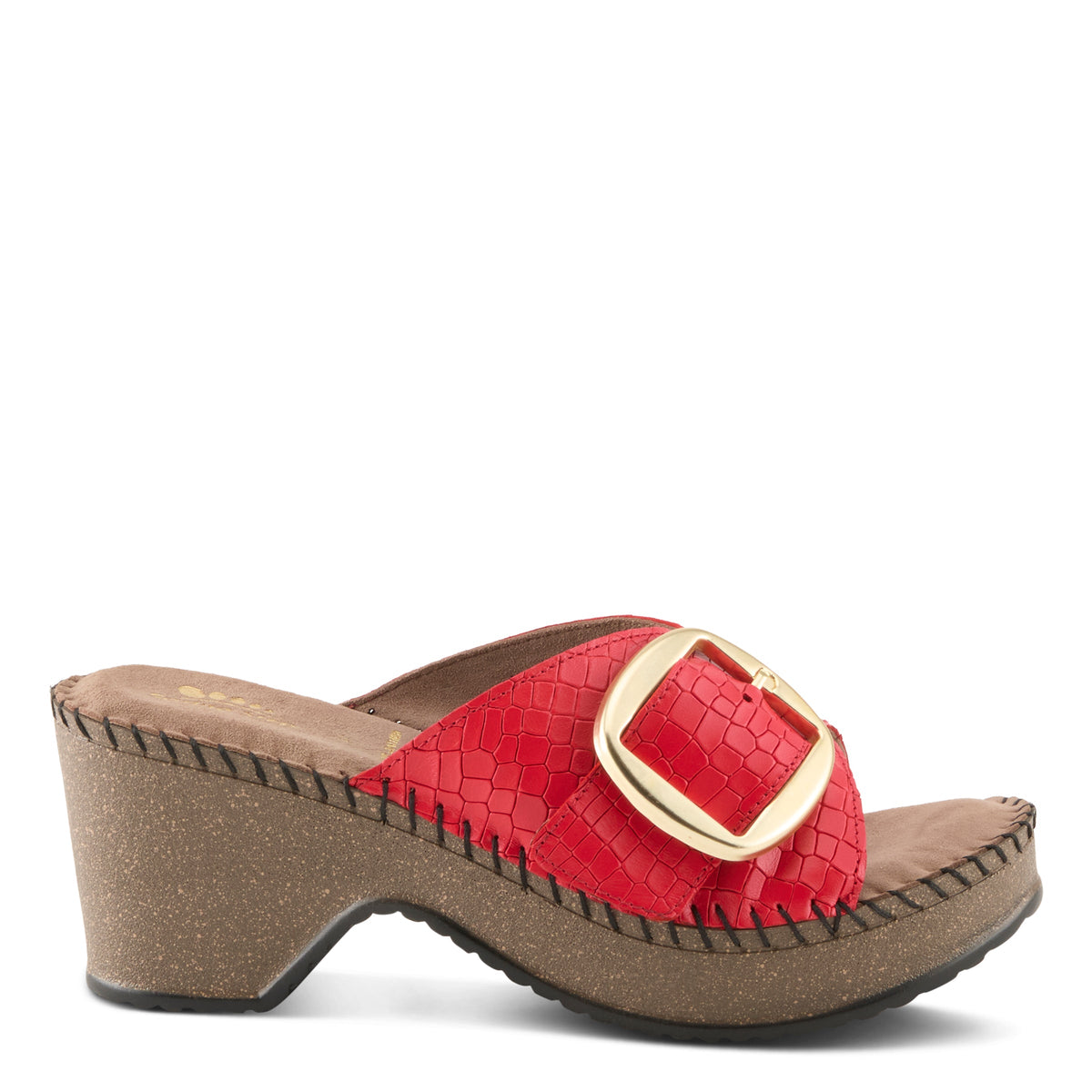 Spring Step SPRING STEP NIENNA SANDALS sandal in red with comfortable everyday design