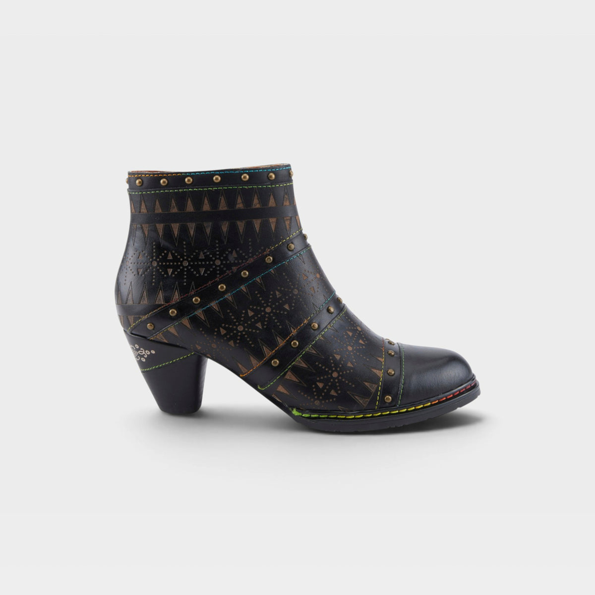 L'Artiste Niobe boots in Black Multi, hero view