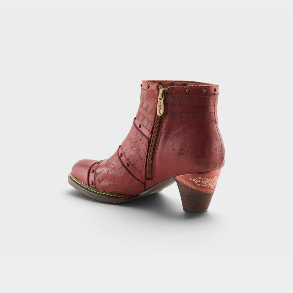 L'Artiste Niobe boots in Rust Multi, alternate angle view
