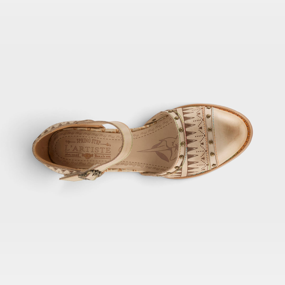 L'Artiste Niobella shoes in Beige, top view