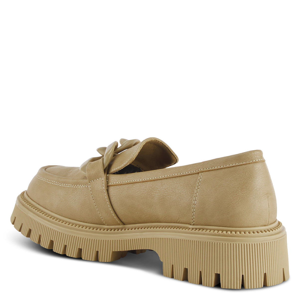 Patrizia PATRIZIA NOIR LOAFER fashion shoe in beige with stylish fashion design