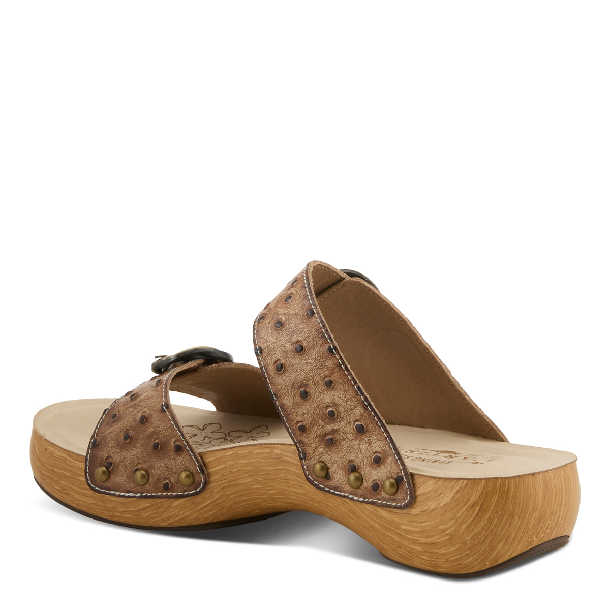 L'Artiste L'ARTISTE NOSTALGISH SANDALS sandal in light taupe with handcrafted leather design