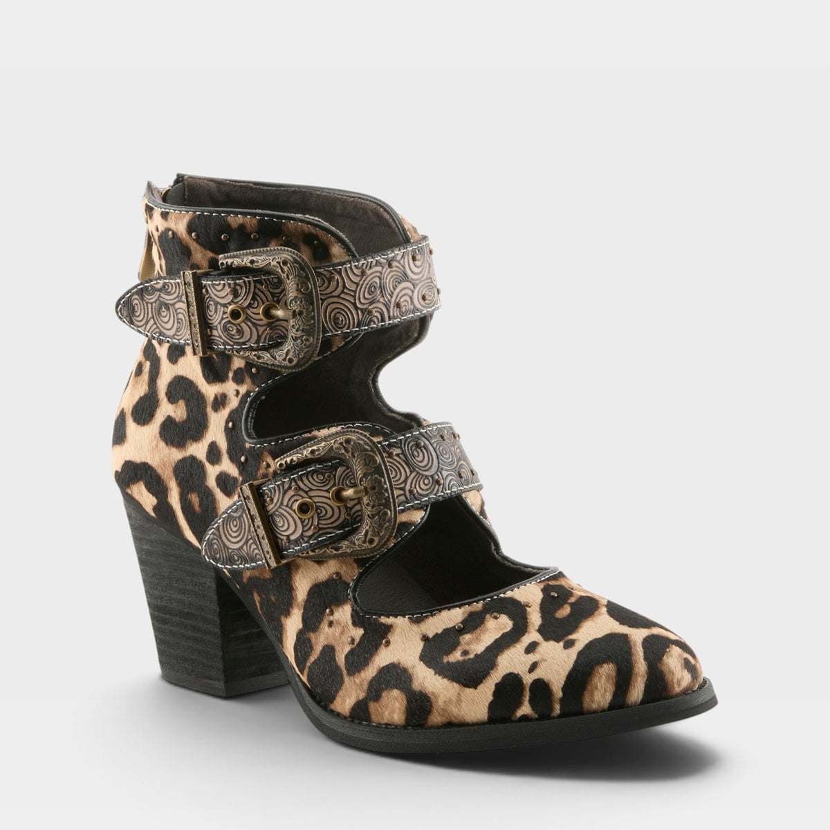 L'ARTISTE NOTCHED-LEO BOOTS-1