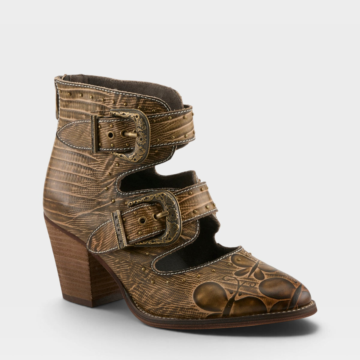 L'ARTISTE NOTCHED-NATURE BOOTS-7