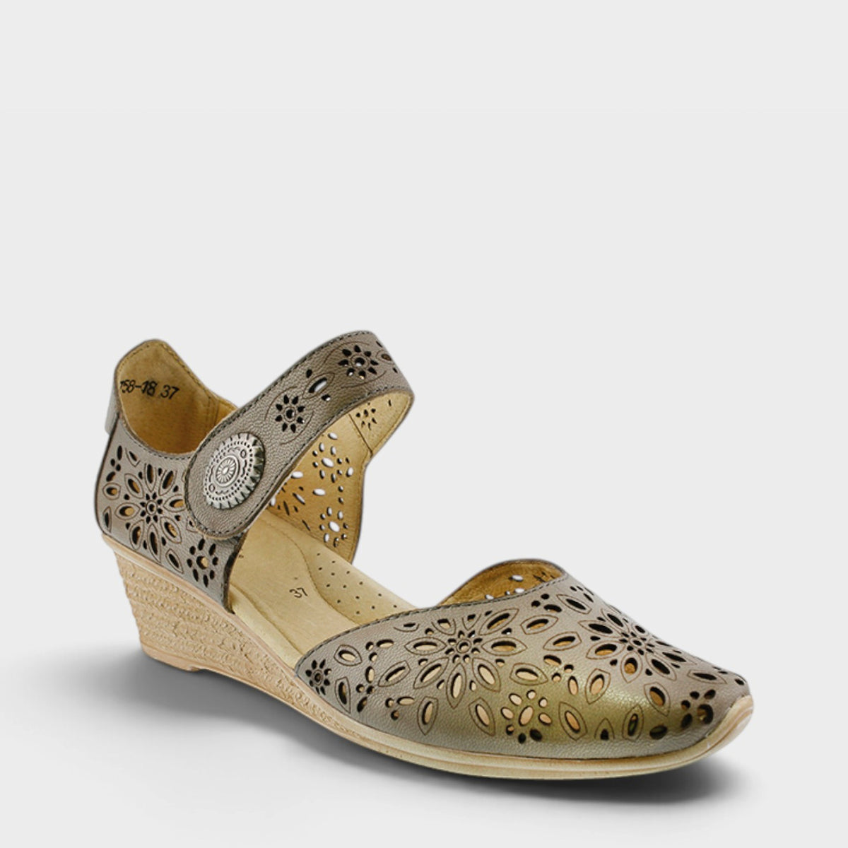 SPRING STEP NOUGAT MARY JANE SHOE-7