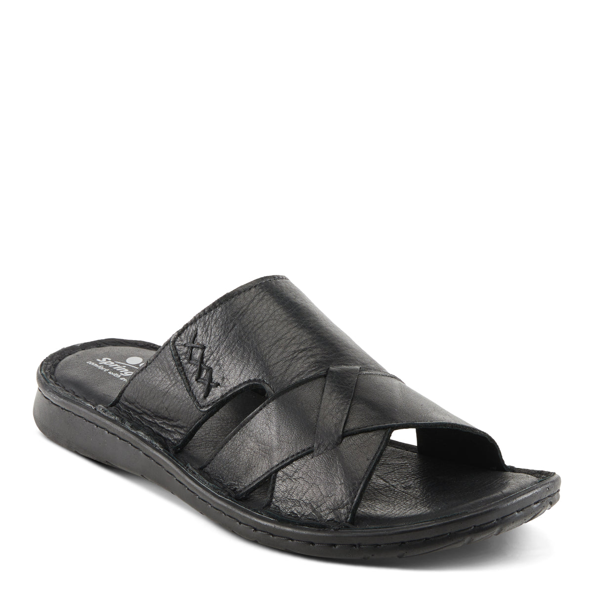 Spring Step SPRING STEP MEN NUNZIO SANDALS sandal in black with comfortable everyday design