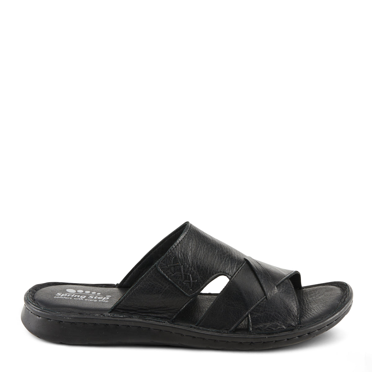 Spring Step SPRING STEP MEN NUNZIO SANDALS sandal in black with comfortable everyday design