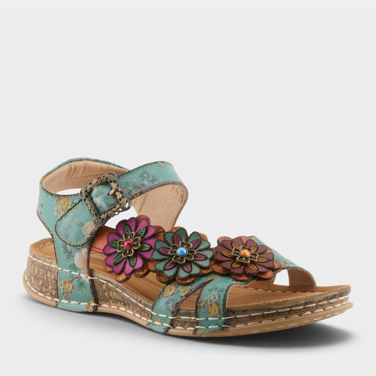 L'ARTISTE OFFCENTER SANDALS-1