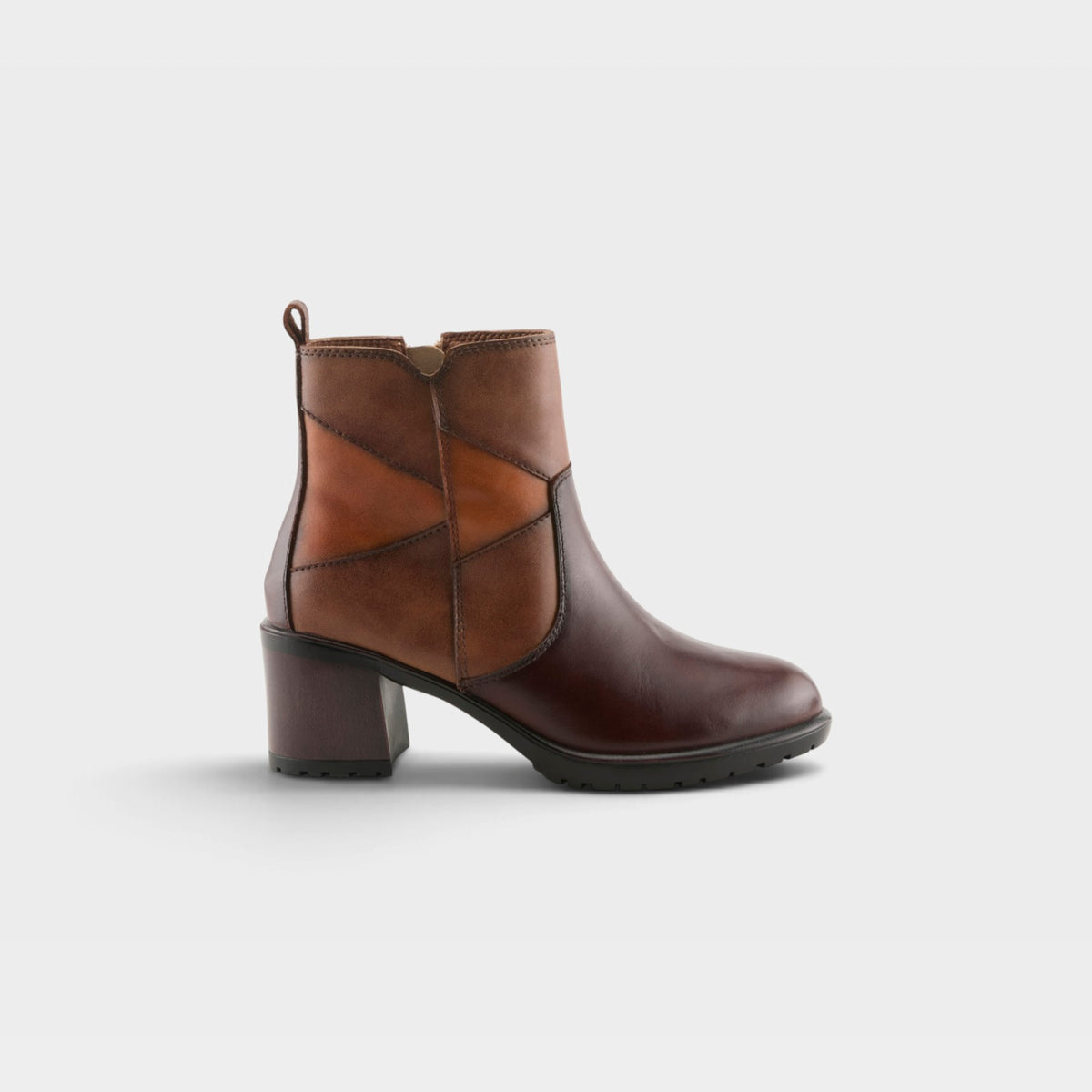 Spring Step Patchpower Dark Brown Multi Casual Boot