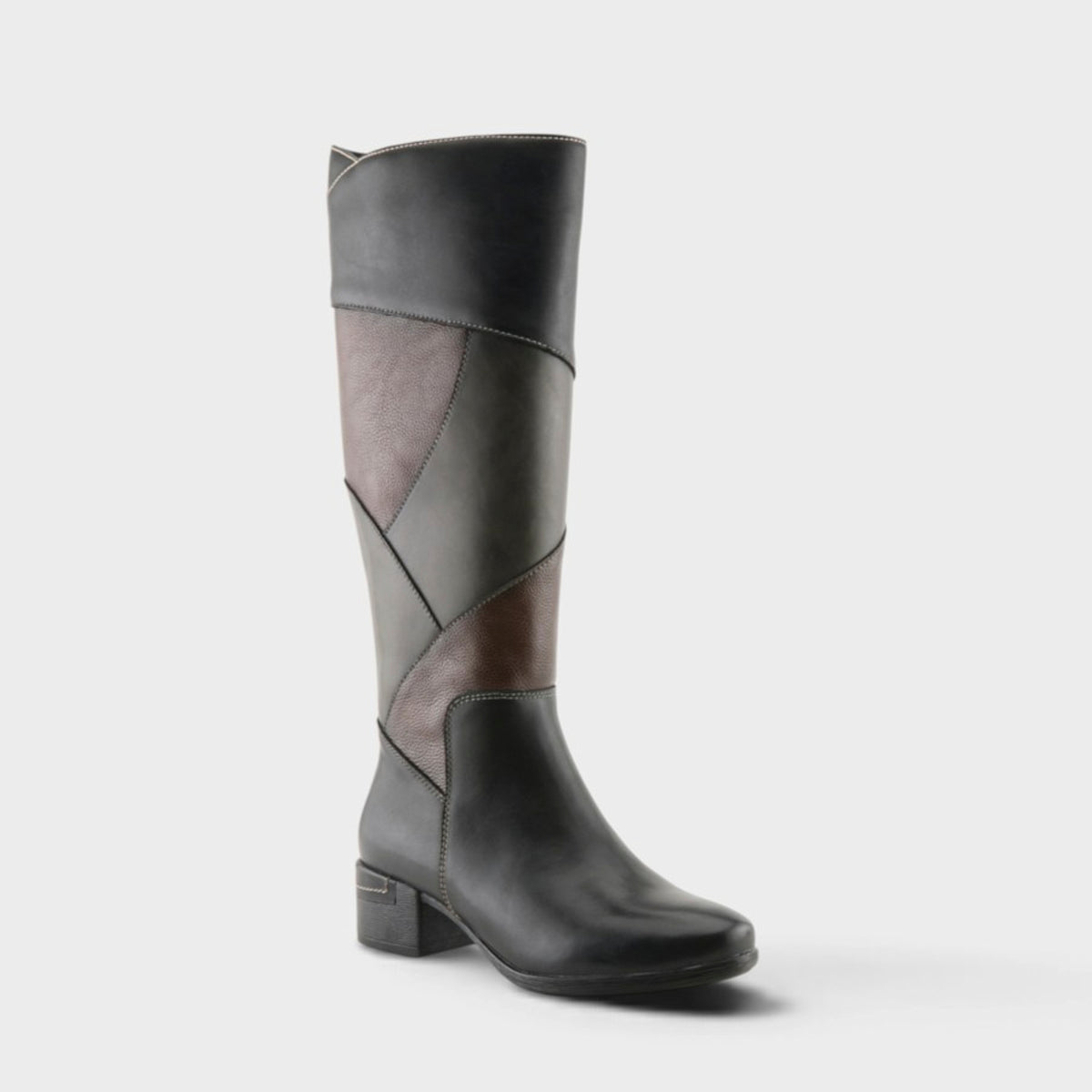 SPRING STEP PATCHWORK BOOTS-1