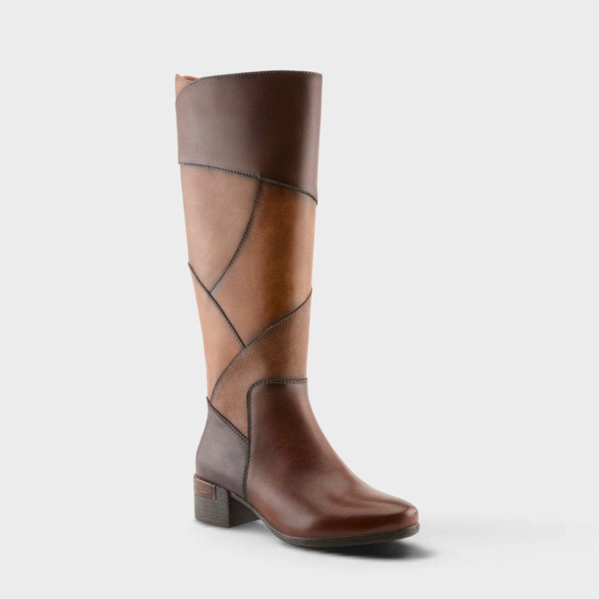 SPRING STEP PATCHWORK BOOTS-7