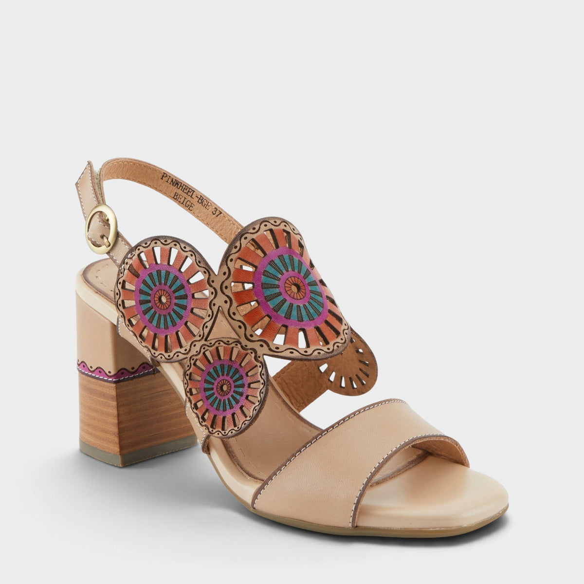 L'ARTISTE PINWHEEL SANDALS-13