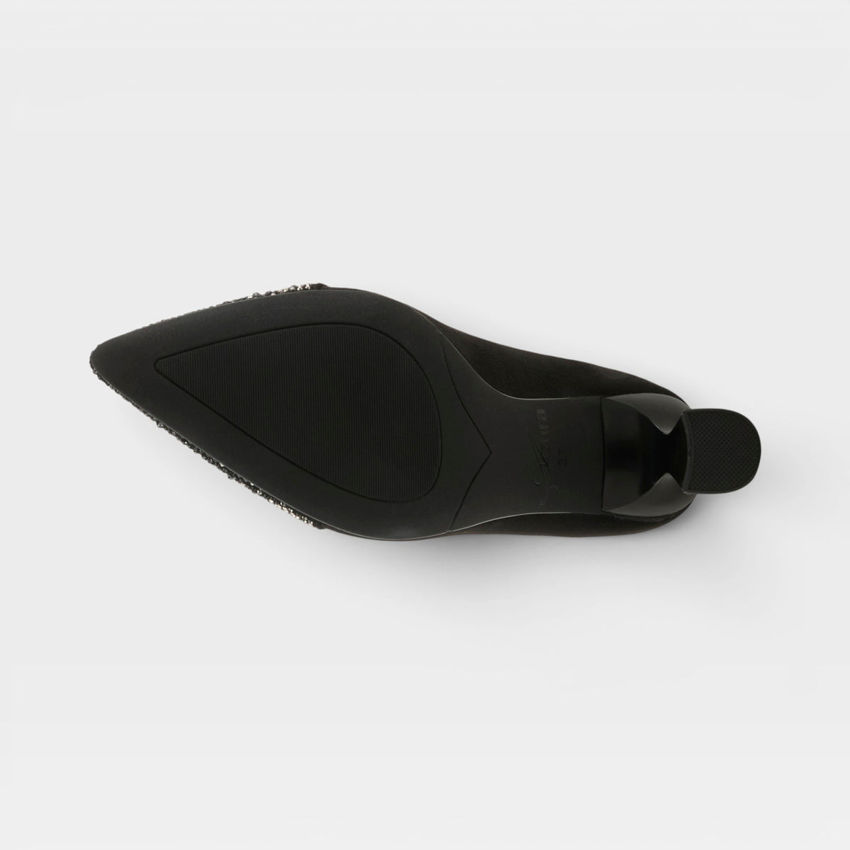 Azura Pleasestay Black Shoe